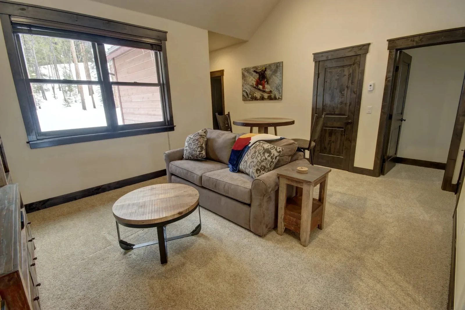 The Alders, Cozy second lounge with sofa, luxury vacation rental in Keystone, Colorado