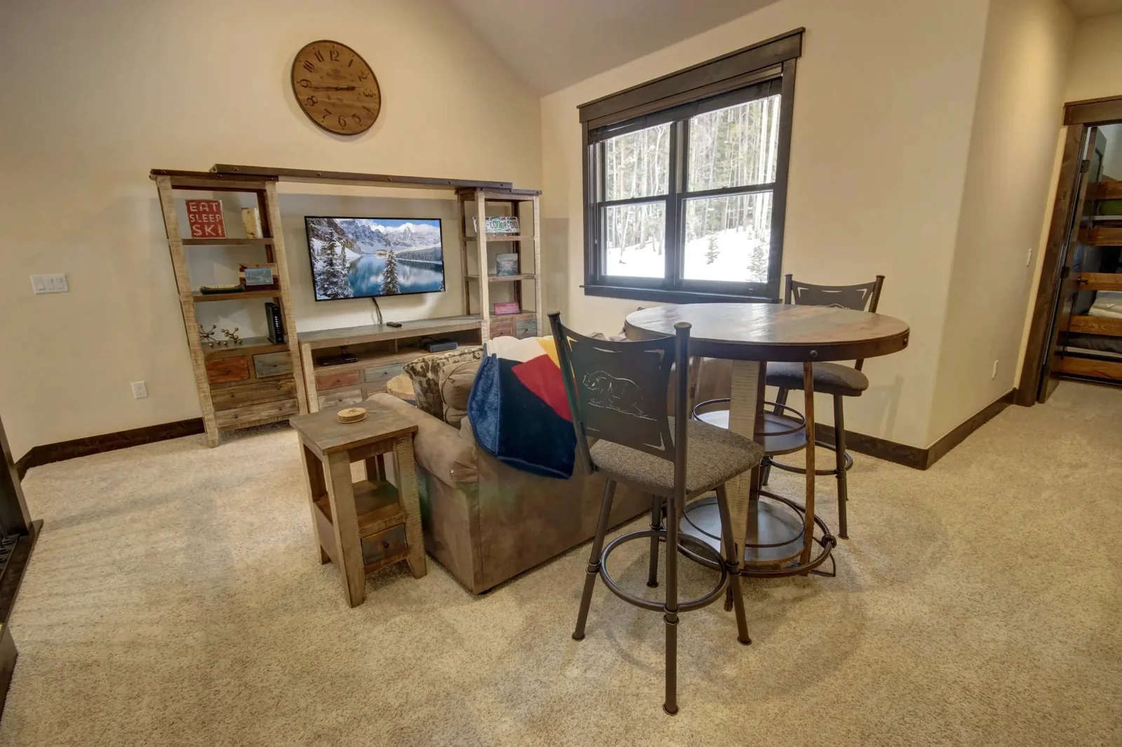 The Alders, Laptop-friendly workspace, luxury vacation rental in Keystone, Colorado